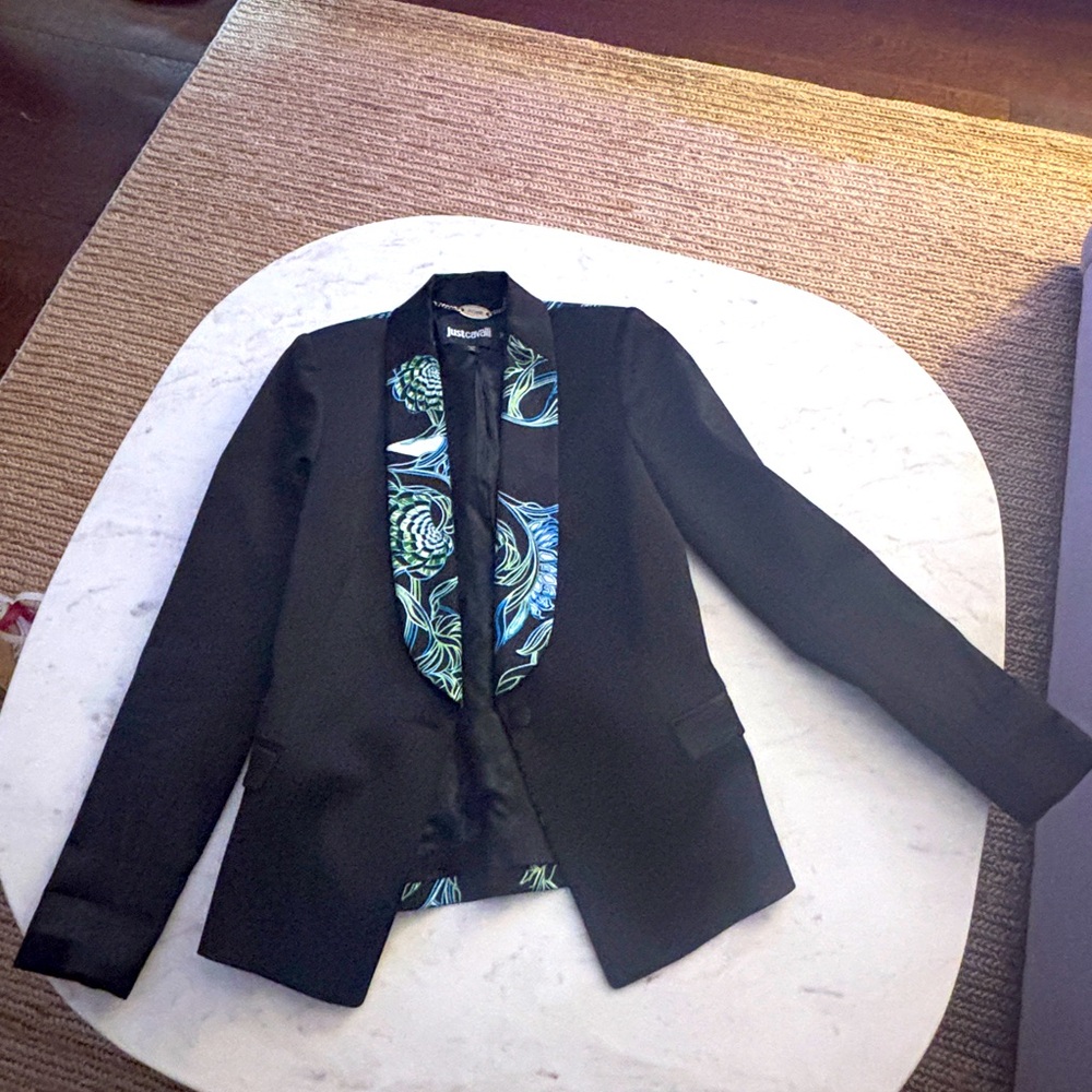 Just Cavalli Women’s Embellished Blazer (size 38)  - $750 Retail